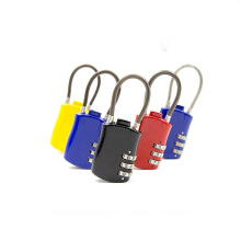 Travel Suitcases 3 Digit Cable Luggage Lock Combination Lock